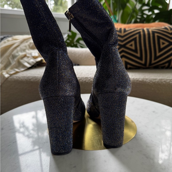 Sam Edelman blue sparkle boots size - Picture 5 of 5